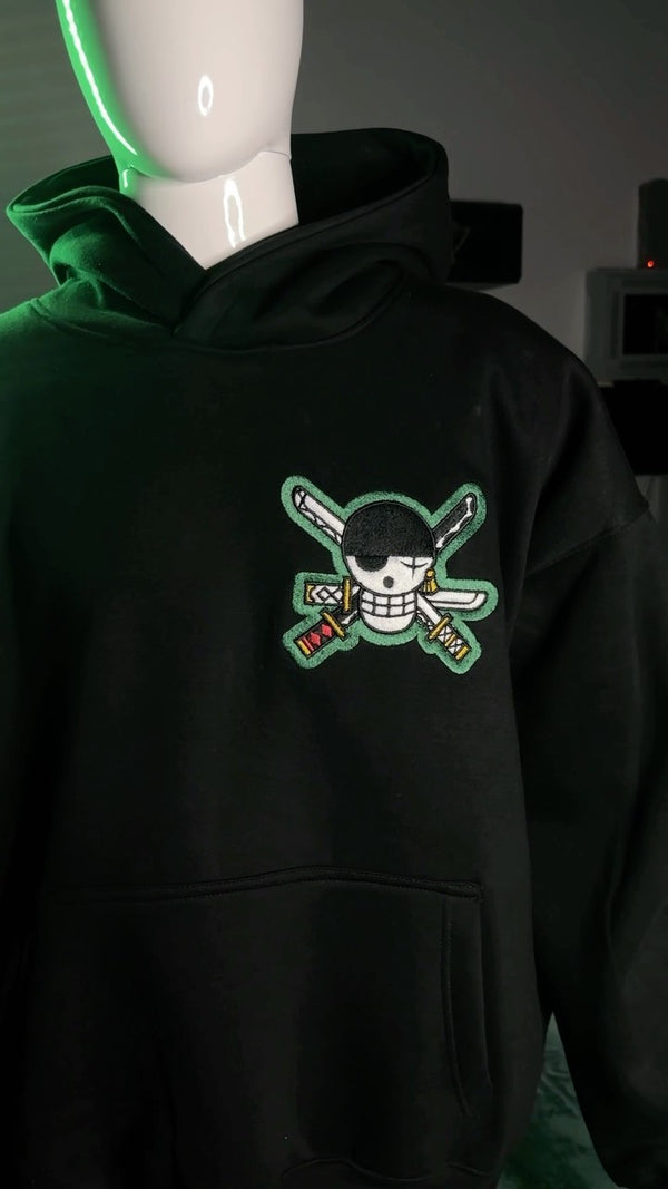 Embrotech Anime XXX Style embroidered hoodies.