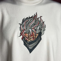 Embrotech Anime Man Style embroidered T-SHIRT.