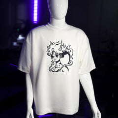 Embrotech Anime Man Style embroidered T-SHIRT.
