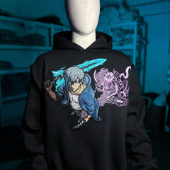 Embrotech Anime Style embroidered hoodies.