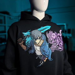 Embrotech Anime Style embroidered hoodies.
