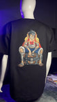 Embrotech Anime Angry Style embroidered T-SHIRT.