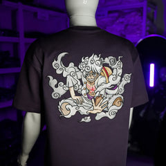 Embrotech Anime White Amazing Style embroidered T-SHIRT.