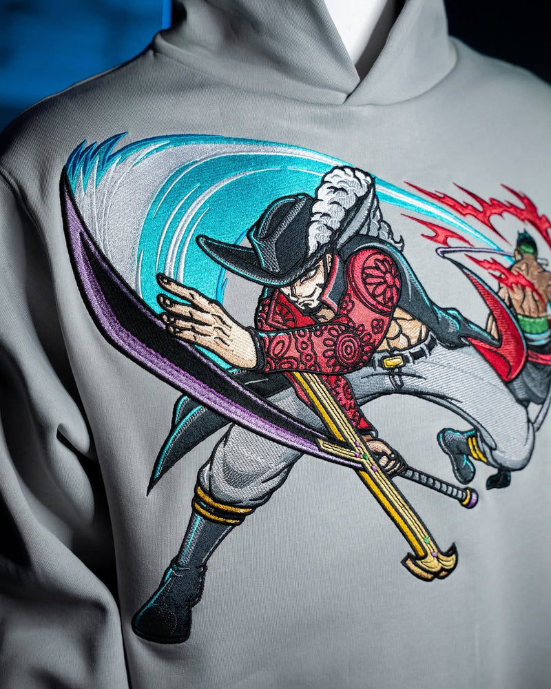 Embrotech Anime Style embroidered hoodies.