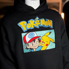 Embrotech Pokemon Style embroidered hoodies.